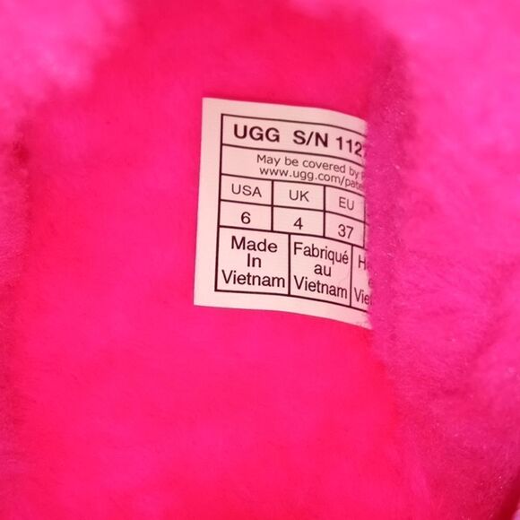 NWOT UGG "Tiger Flower" Slingback Slides Shoes Slippers Sandals 6 - Picture 7 of 8